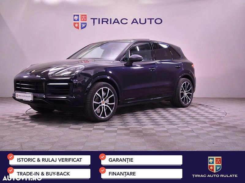 Culoarenegru Utilizat 2018 Porsche Cayenne S SUV | 46.900 EUR (Super Preț) - Imagine 1/4