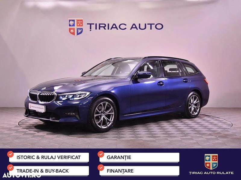 Culoarealbastru Utilizat 2020 BMW 320 Break | 24.196 EUR (Puțin scump) - Imagine 1/4