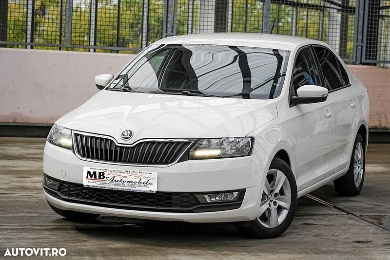 Culoarealb Utilizat 2018 Skoda Rapid Ambition Berlinǎ | 8.200 EUR (Puțin scump) - Imagine 1/4