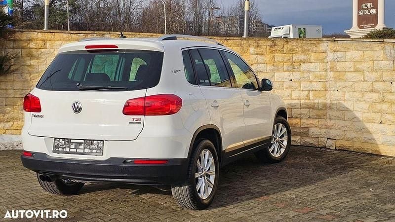 Second-hand VW Tiguan Team 150 CP (110 kW) 2013 Culoarealb SUV