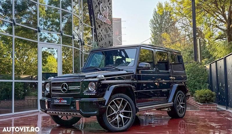Second-hand Mercedes G500 422 CP (310 kW) 2017 Culoarenegru SUV