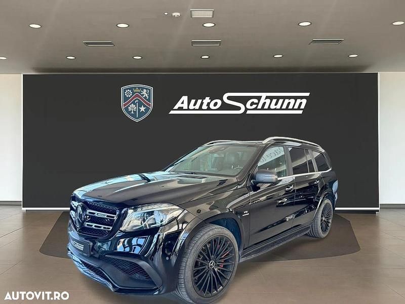 Negru Utilizat 2018 Mercedes GLS63 AMG AMG SUV | 48.388 EUR - Imagine 1/4