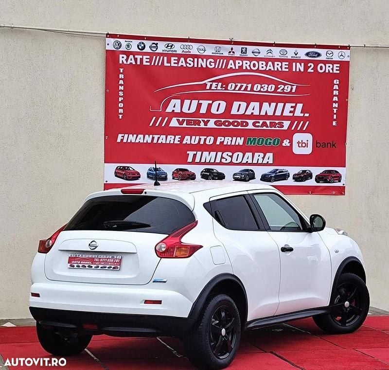 Second-hand Nissan Juke 110 CP (80 kW) 2011 Culoarealb SUV