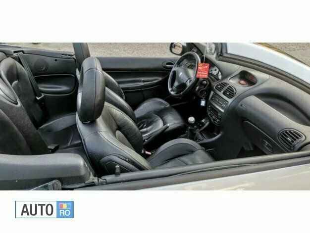 Second-hand Peugeot 206 110 CP (80 kW) 2002 Argintiu Cabrio