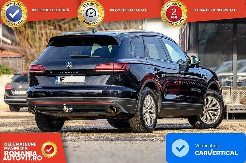 Second-hand VW Touareg Elegance 231 CP (169 kW) 2022 Culoarenegru SUV