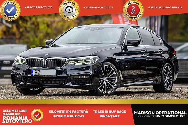 Culoarenegru Utilizat 2019 BMW 520 M Sport Berlinǎ | 29.450 EUR (Scump) - Imagine 1/4