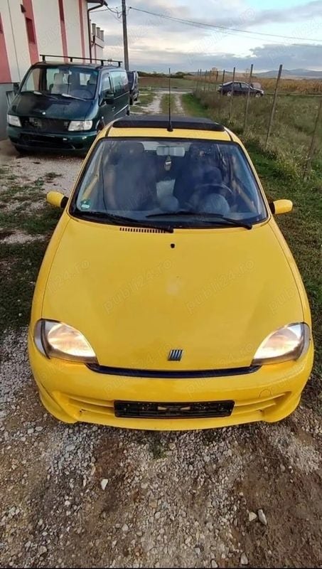 Second-hand Fiat Seicento Abarth 55 CP (40 kW) 2000 Galben Hatchback
