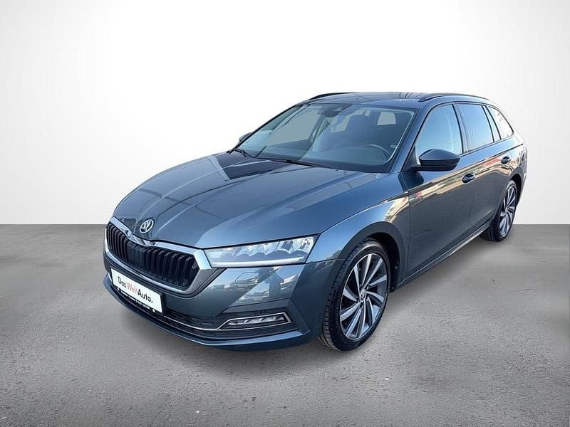 Gri mediumetalicperleffect Utilizat 2021 Skoda Octavia Style Break | 18.890 EUR (Puțin scump) - Imagine 1/4