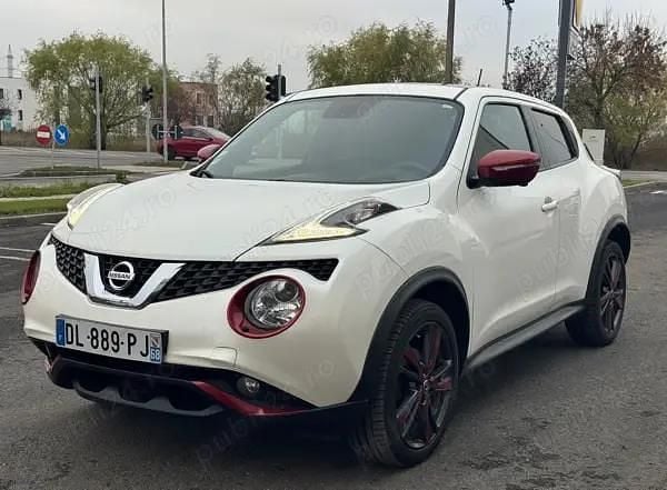 Alb Utilizat 2014 Nissan Juke Tekna SUV | 7.350 EUR (Preț OK) - Imagine 1/4