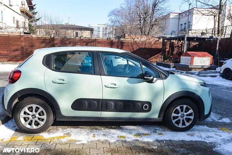 Second-hand Citroën C3 82 CP (60 kW) 2017 Culoareverde Hatchback