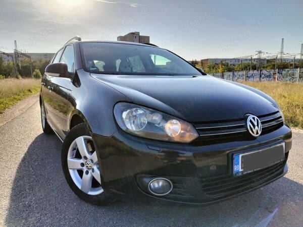 Negru Utilizat 2012 VW Golf VI Break | 5.890 EUR (Preț OK) - Imagine 1/4