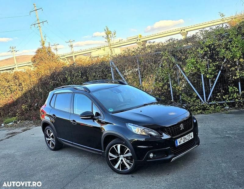 Culoarenegru Utilizat 2017 Peugeot 2008 SUV | 8.999 EUR (Preț bun) - Imagine 1/4