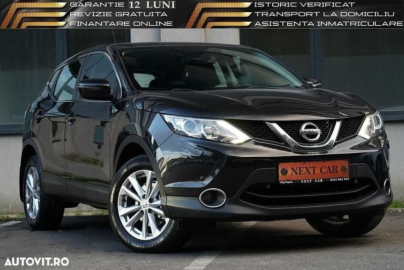 Culoarenegru Utilizat 2017 Nissan Qashqai N-Way SUV | 11.450 EUR (Preț bun) - Imagine 1/4