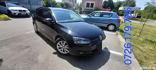 Negru Utilizat 2011 VW Jetta Berlinǎ | 5.400 EUR (Preț OK) - Imagine 1/4