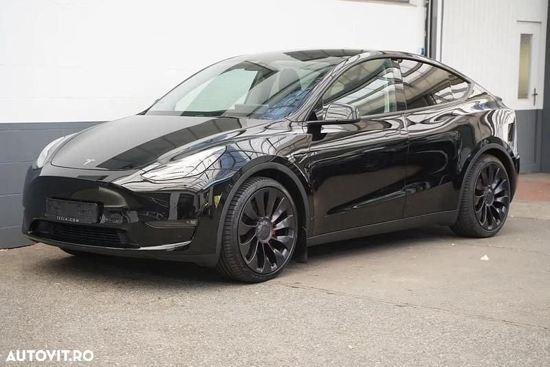 Culoarenegru Utilizat 2022 Tesla Model Y SUV | 36.000 EUR (Preț OK) - Imagine 1/4
