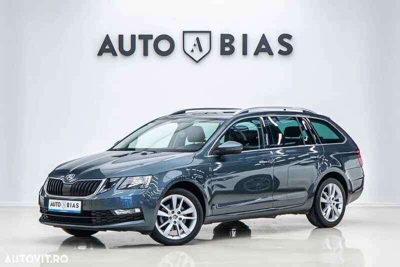 Gri Utilizat 2019 Skoda Octavia Style Break | 10.449 EUR (Super Preț) - Imagine 1/4
