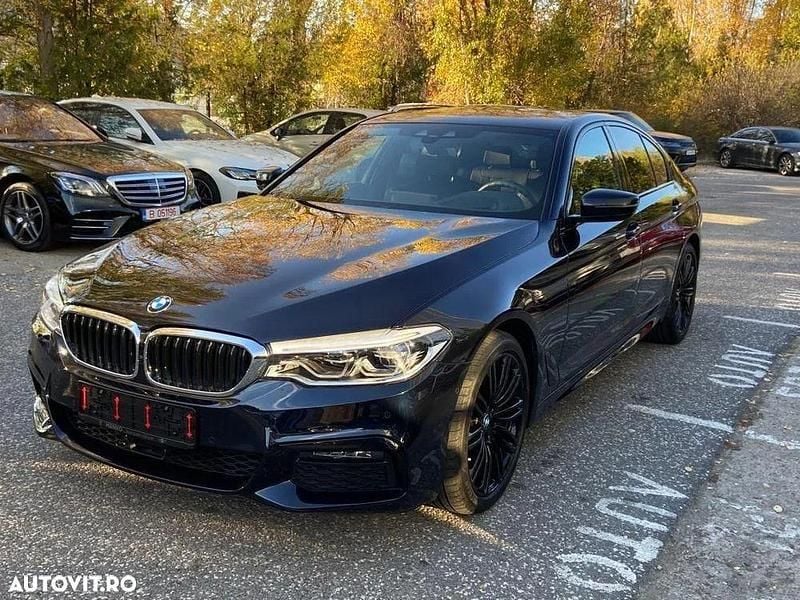 Negru Utilizat 2018 BMW 540 Berlinǎ | 24.000 EUR (Super Preț) - Imagine 1/4