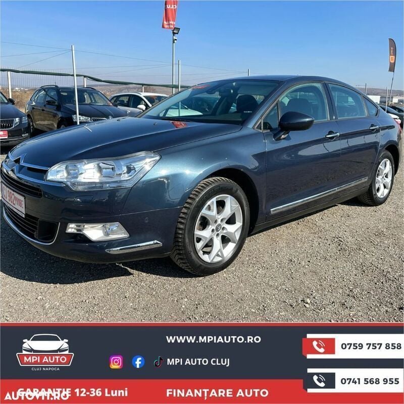 Albastru Utilizat 2009 Citroën C5 Style Berlinǎ | 5.990 EUR - Imagine 1/4