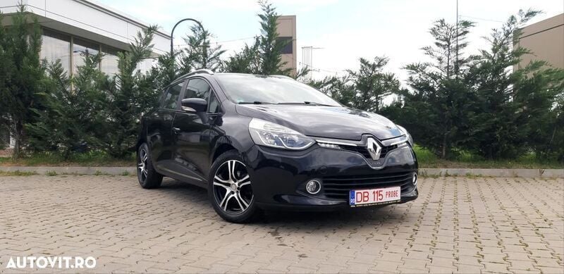 Negru Utilizat 2014 Renault Clio GrandTour Dynamique Break | 5.199 EUR (Preț OK) - Imagine 1/4