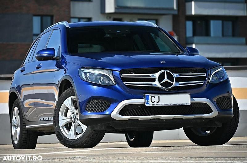 Albastru Utilizat 2017 Mercedes GLC250 SUV | 22.498 EUR (Puțin scump) - Imagine 1/4