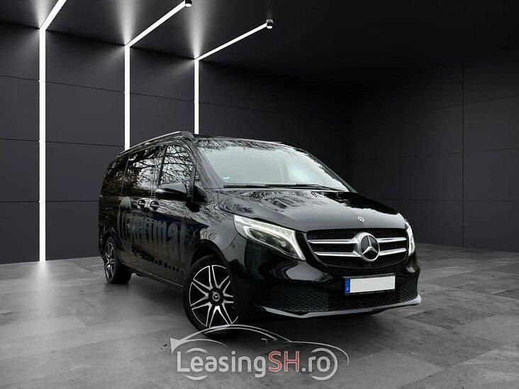 Negru Utilizat 2021 Mercedes V300 Monovolum | 59.154 EUR - Imagine 1/4