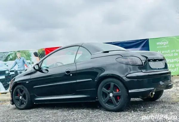 Second-hand Peugeot 206 CC Filou 109 CP (80 kW) 2006 Negru Cabrio