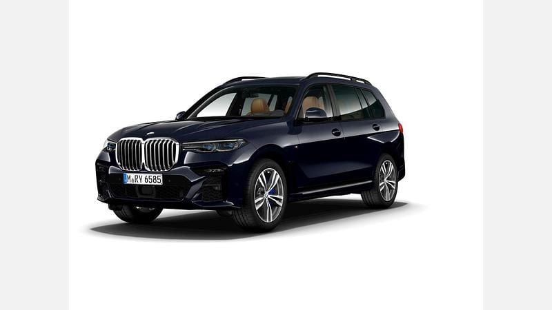 Negru carbon metalizat metalizat Utilizat 2022 BMW X7 Comfort Edition SUV | 68.946 EUR (Super Preț) - Imagine 1/4
