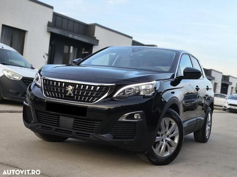 Culoarenegru Utilizat 2020 Peugeot 3008 Active SUV | 12.499 EUR (Super Preț) - Imagine 1/4