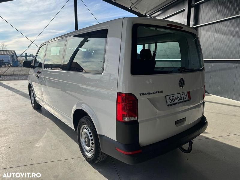 Second-hand VW Transporter Comfortline 150 CP (110 kW) 2020 Culoarealb Van