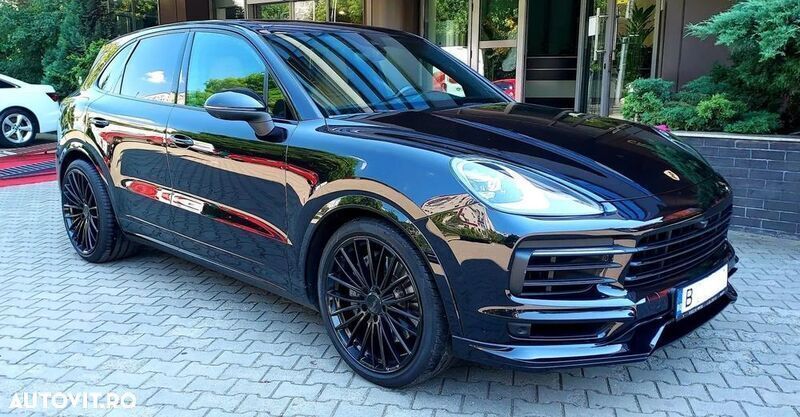 Negru Utilizat 2018 Porsche Cayenne SUV | 58.000 EUR (Super Preț) - Imagine 1/4