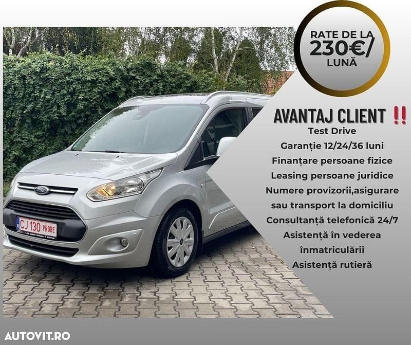 Second-hand Ford Tourneo Connect Titanium 120 CP (88 kW) 2015 Culoareargint Monovolum