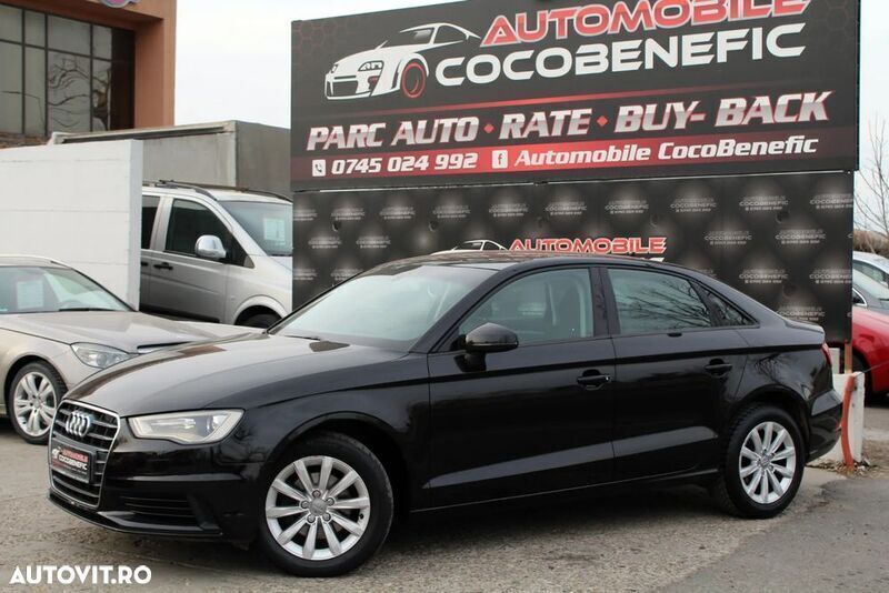 Second-hand Audi A3 Ambition 110 CP (80 kW) 2014 Negru Berlinǎ