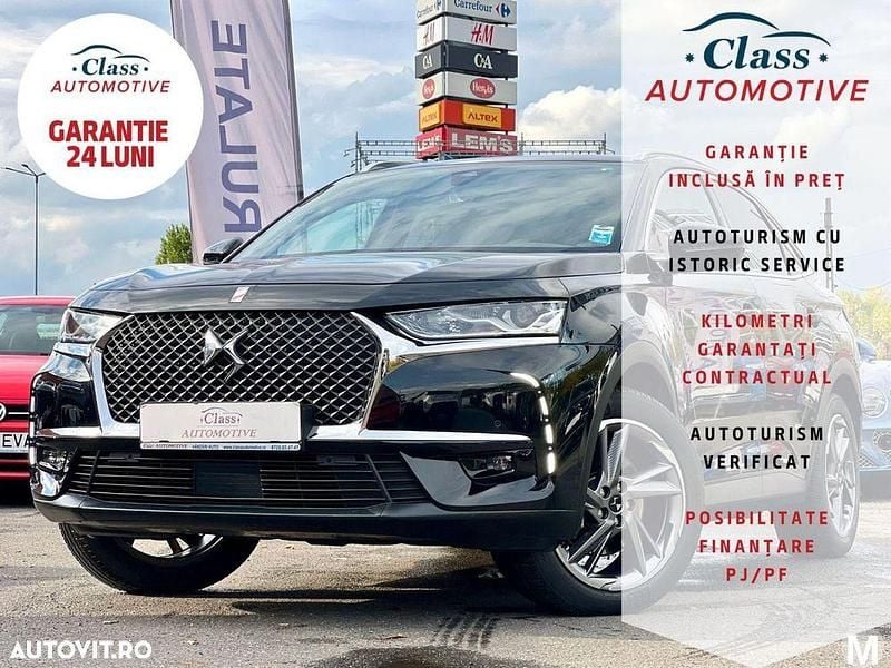 Culoarenegru Utilizat 2022 DS Automobiles DS7 Crossback Bastille SUV | 22.990 EUR (Super Preț) - Imagine 1/4