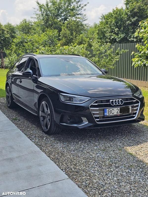 Negru Utilizat 2020 Audi A4 Advanced Break | 19.990 EUR (Preț OK) - Imagine 1/4