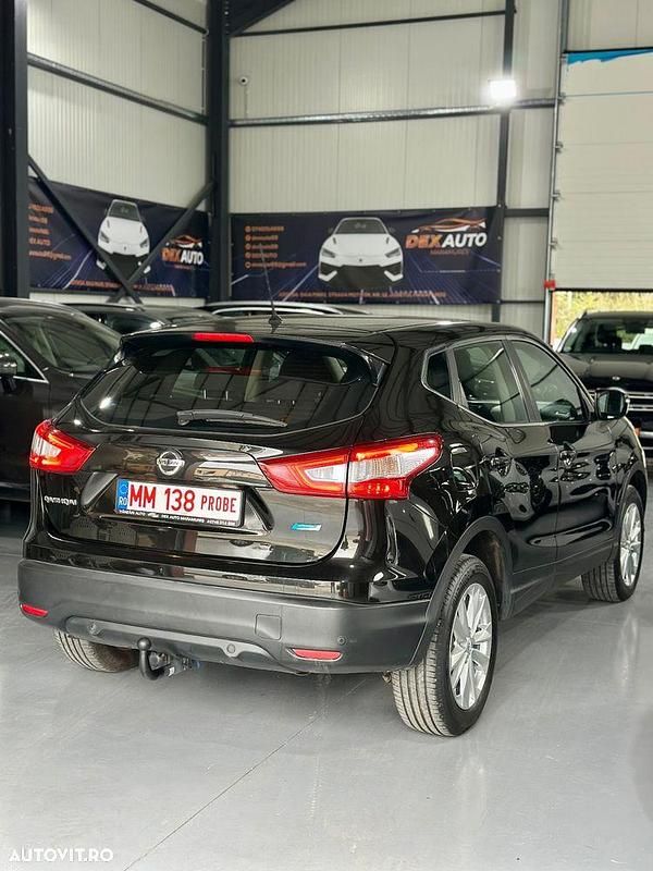 Second-hand Nissan Qashqai Acenta 110 CP (80 kW) 2016 Culoarenegru SUV