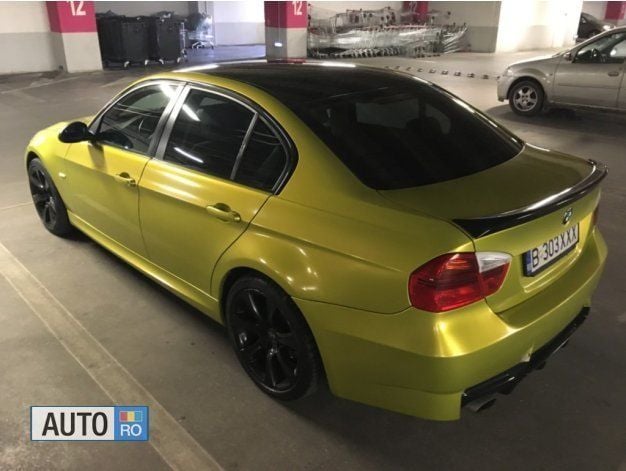 Second-hand BMW 318 143 CP (105 kW) 2008 Verde Berlinǎ