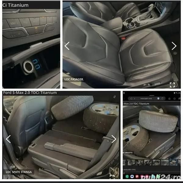 Utilizat 2017 Ford S-MAX Titanium Monovolum | 7.200 EUR (Super Preț) - Imagine 1/4