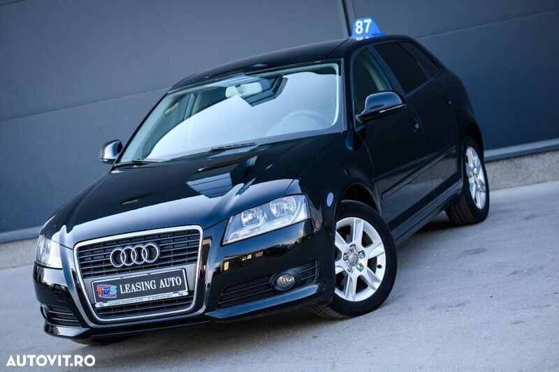 Second-hand Audi A3 Sport 90 CP (66 kW) 2010 Negru Hatchback