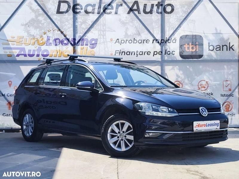 Second-hand VW Golf VII Comfortline 115 CP (84 kW) 2018 Culoarenegru Break