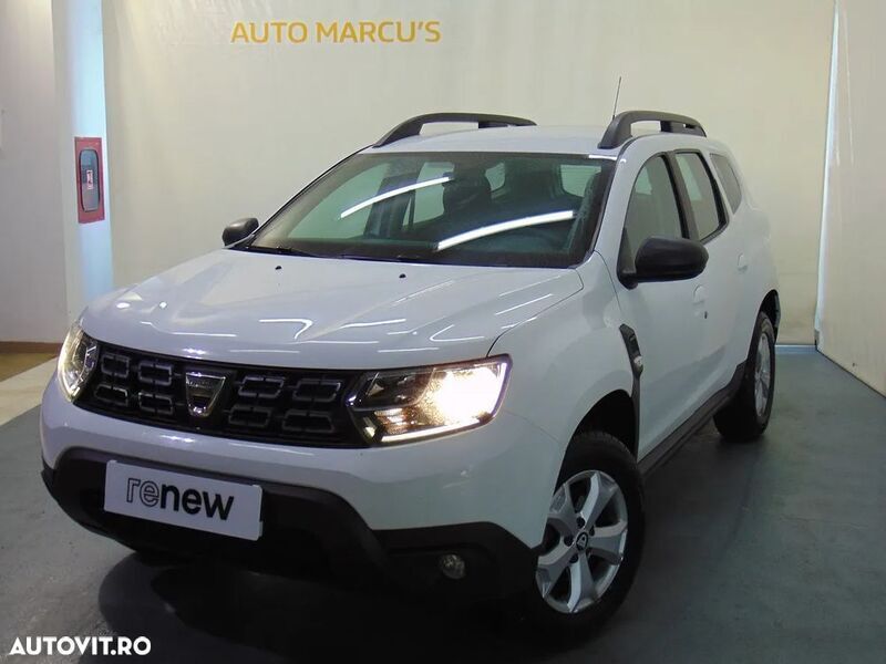 Alb Utilizat 2020 Dacia Duster Comfort SUV | 12.000 EUR (Preț bun) - Imagine 1/4