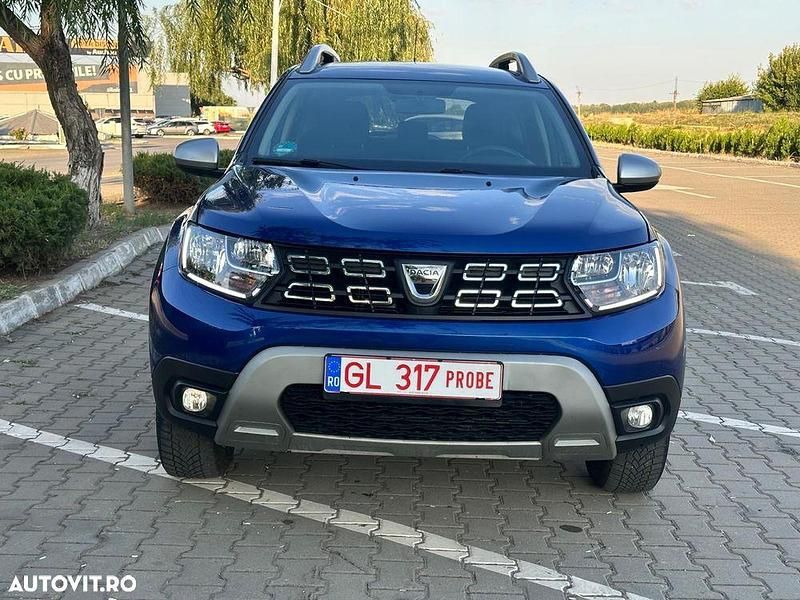 Culoarealbastru Utilizat 2021 Dacia Duster Extreme SUV | 10.999 EUR (Super Preț) - Imagine 1/4