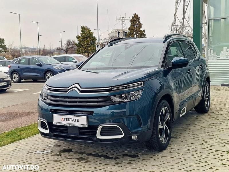 Second-hand Citroën C5 Aircross Feel 130 CP (95 kW) 2019 Culoareverde SUV