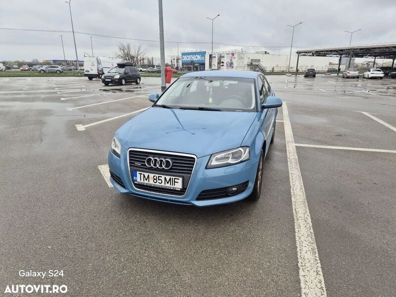 Albastru Utilizat 2009 Audi A3 Sportback Attraction Hatchback | 5.199 EUR - Imagine 1/4