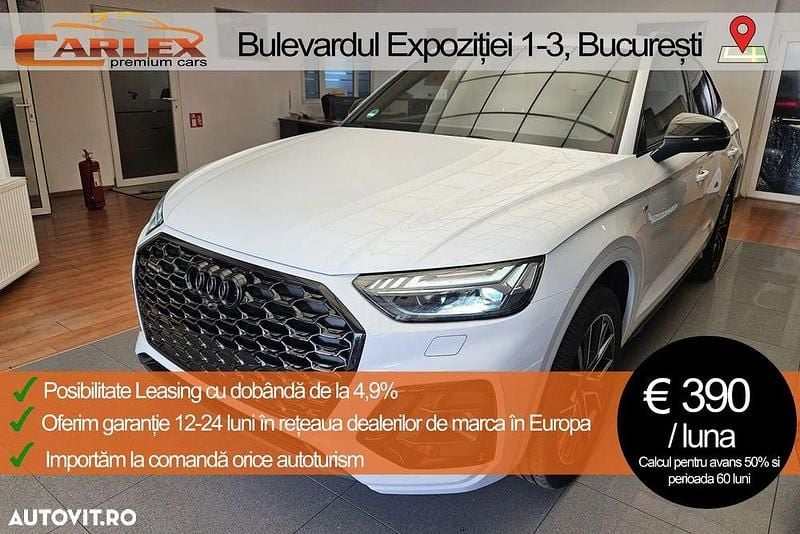 Culoarealb Utilizat 2022 Audi Q5 Sportback S-Line SUV | 38.900 EUR (Preț OK) - Imagine 1/4