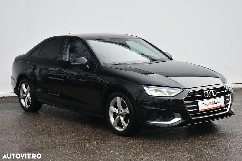 Second-hand Audi A4 Advanced 136 CP (100 kW) 2020 Negru Berlinǎ