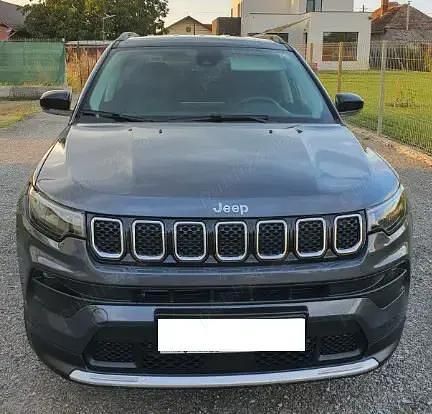Gri Utilizat 2021 Jeep Compass SUV | 22.000 EUR (Scump) - Imagine 1/4