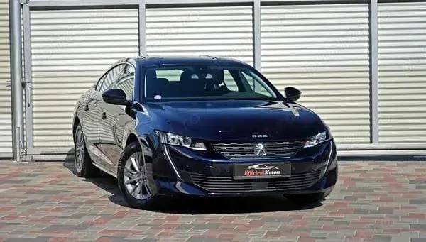 Negru Utilizat 2021 Peugeot 508 Berlinǎ | 13.990 EUR (Preț bun) - Imagine 1/4