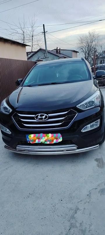Negru Utilizat 2014 Hyundai Santa Fe SUV | 13.000 EUR (Preț OK) - Imagine 1/4