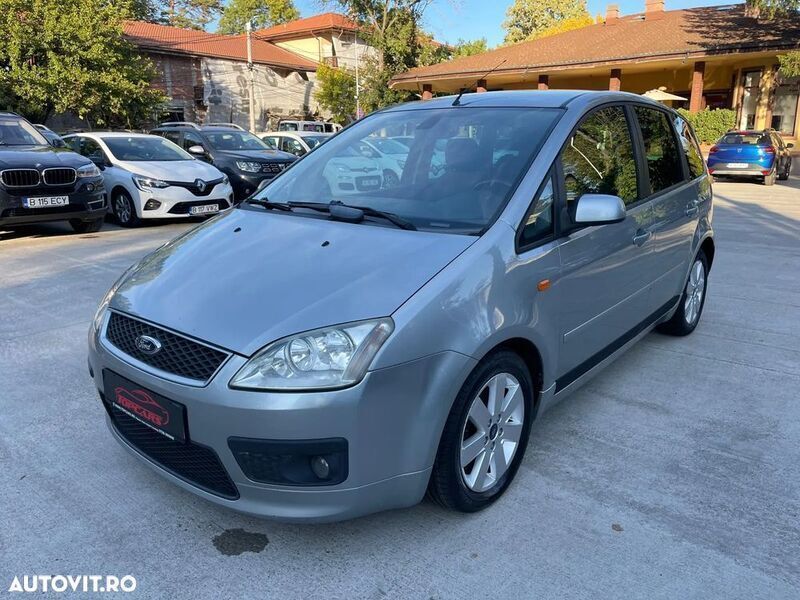 Gri Utilizat 2006 Ford C-MAX Ambiente Monovolum | 3.999 EUR - Imagine 1/4