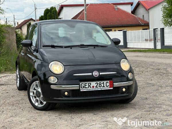 Negru Utilizat 2009 Fiat 500 Hatchback | 5.300 EUR (Preț OK) - Imagine 1/4